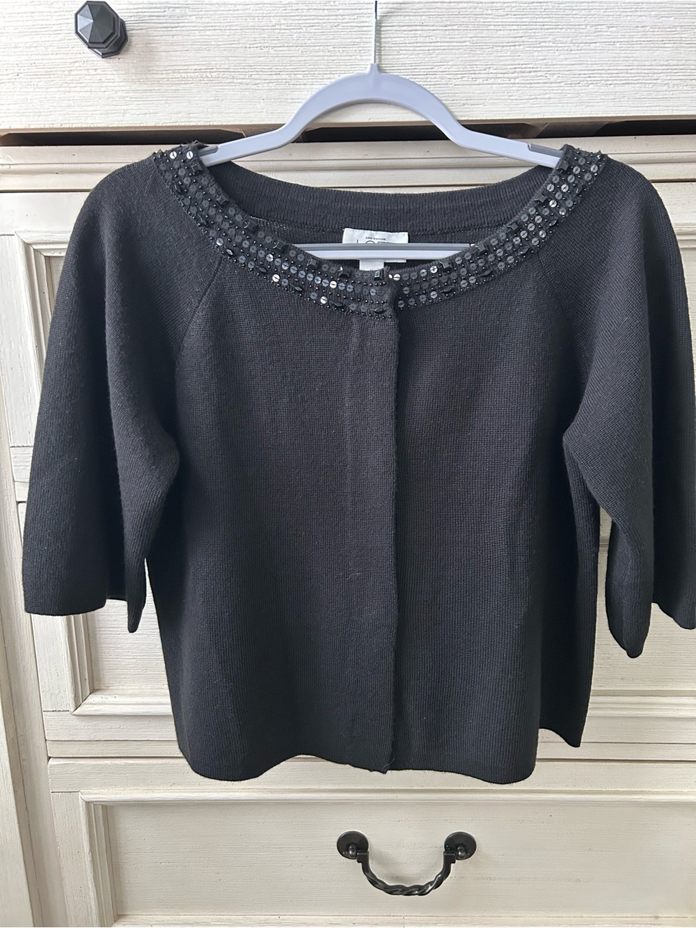 Loft Vintage style crop sweater